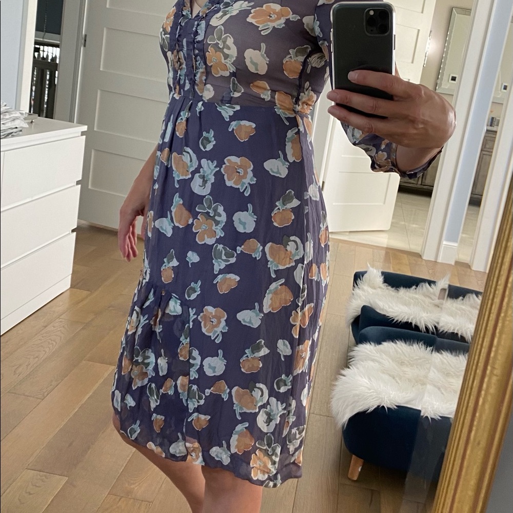Summer silk dress.